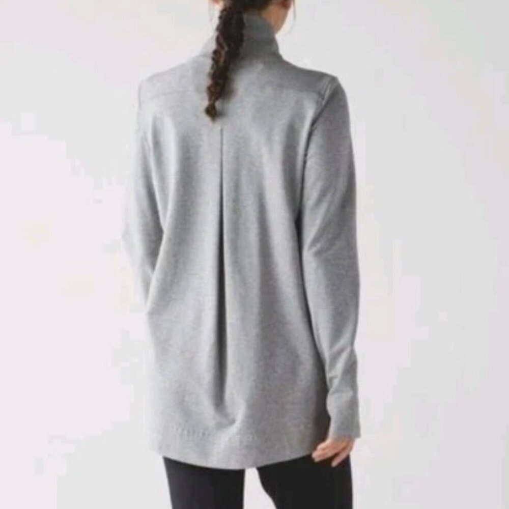 Lululemon Belle Wrap Stretch French Terry Cardigan - Picture 3 of 11